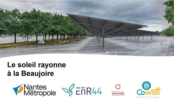 Le soleil rayonne à la Beaujoire avec un projet de panneaux solaires sur le parking – Réunion de présentation Maison des Associations René Couillaud Saint-Sébastien-sur-Loire