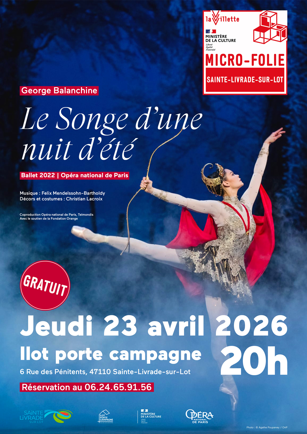 Le songe d&rsquo;une nuit d&rsquo;été Ilôt Porte-Campagne Sainte-Livrade-sur-Lot