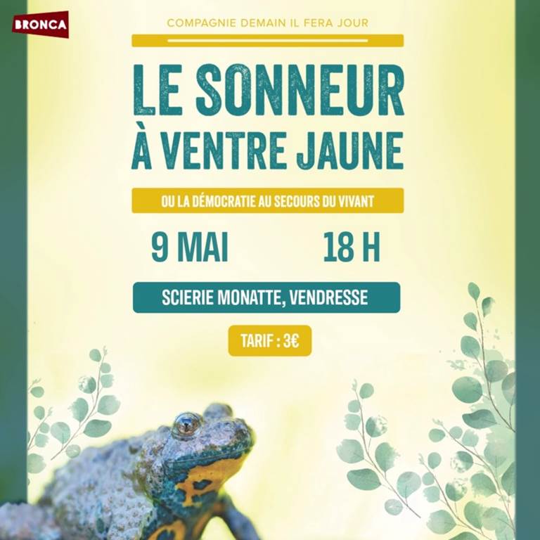 Le sonneur à ventre jaune  Vendresse
