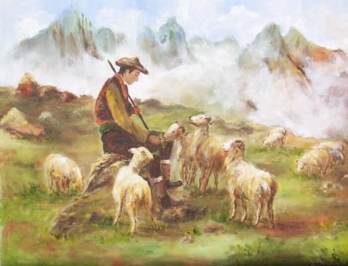 Le Souffle du Berger, Église d&rsquo;Aubrac, Saint-Chély-d&rsquo;Aubrac