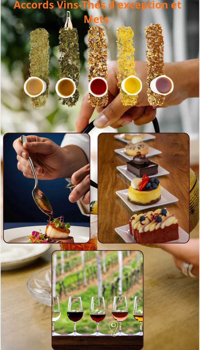 Le Teatime de la Châtelaine accords thés-vins et mets Château Fleur La Mothe Saint-Yzans-de-Médoc