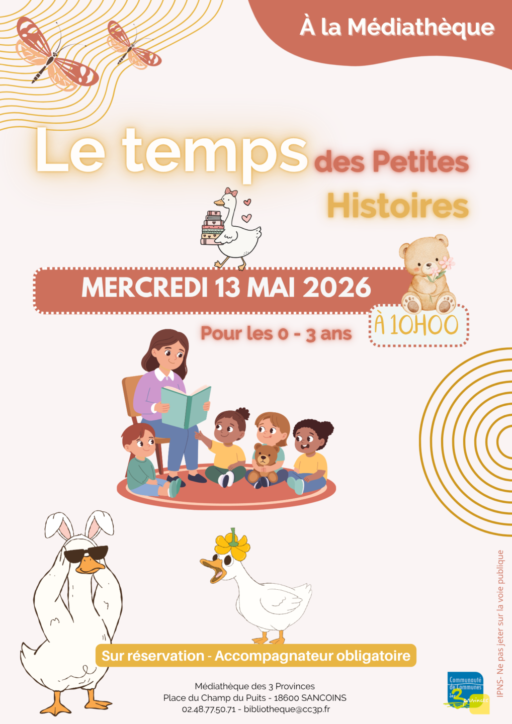 Le temps des petites histoires  Sancoins