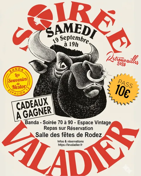 LE VALADIER RETROUVAILLES 2026 1 av Jean Monnet Rodez 2026-09-19