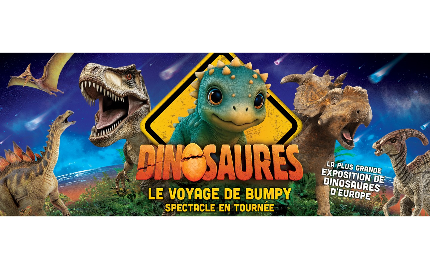 Le voyage de Bumpy Exposition de dinosaures 7 Boulevard Champetier de Ribes Pau 2026-05-09