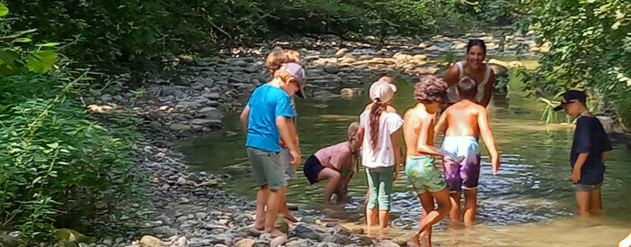 L’eau, source de vie – Centre aéré du Panda Club – WWF Genève, Le Bois-de-la-Bâtie,