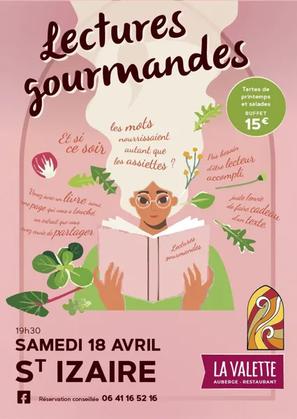 Lectures Gourmandes  Saint-Izaire