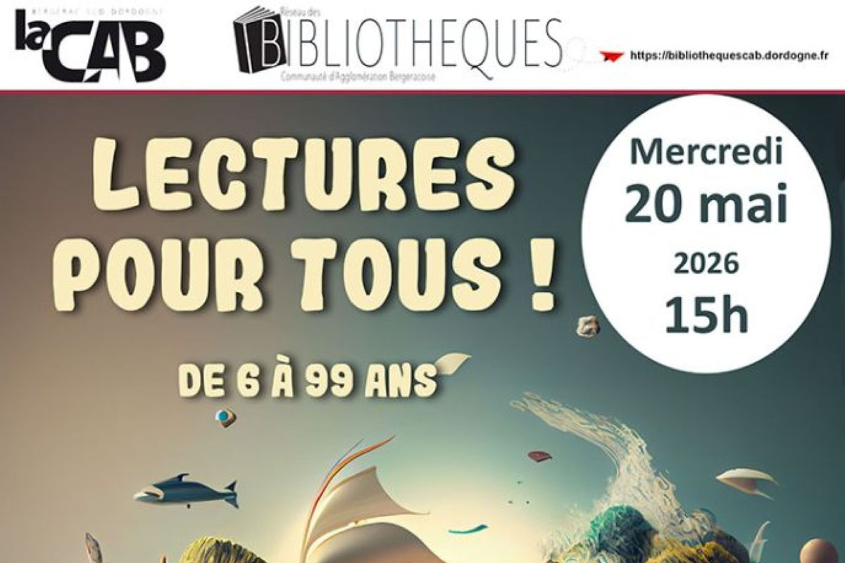 Lectures pour tous 7 Place Bellegarde Bergerac 2026-05-20