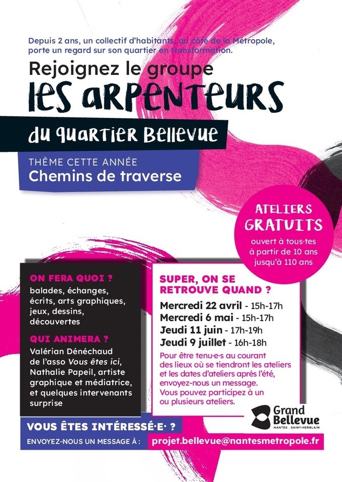 Les arpenteurs du quartier Bellevue Bellevue Nantes