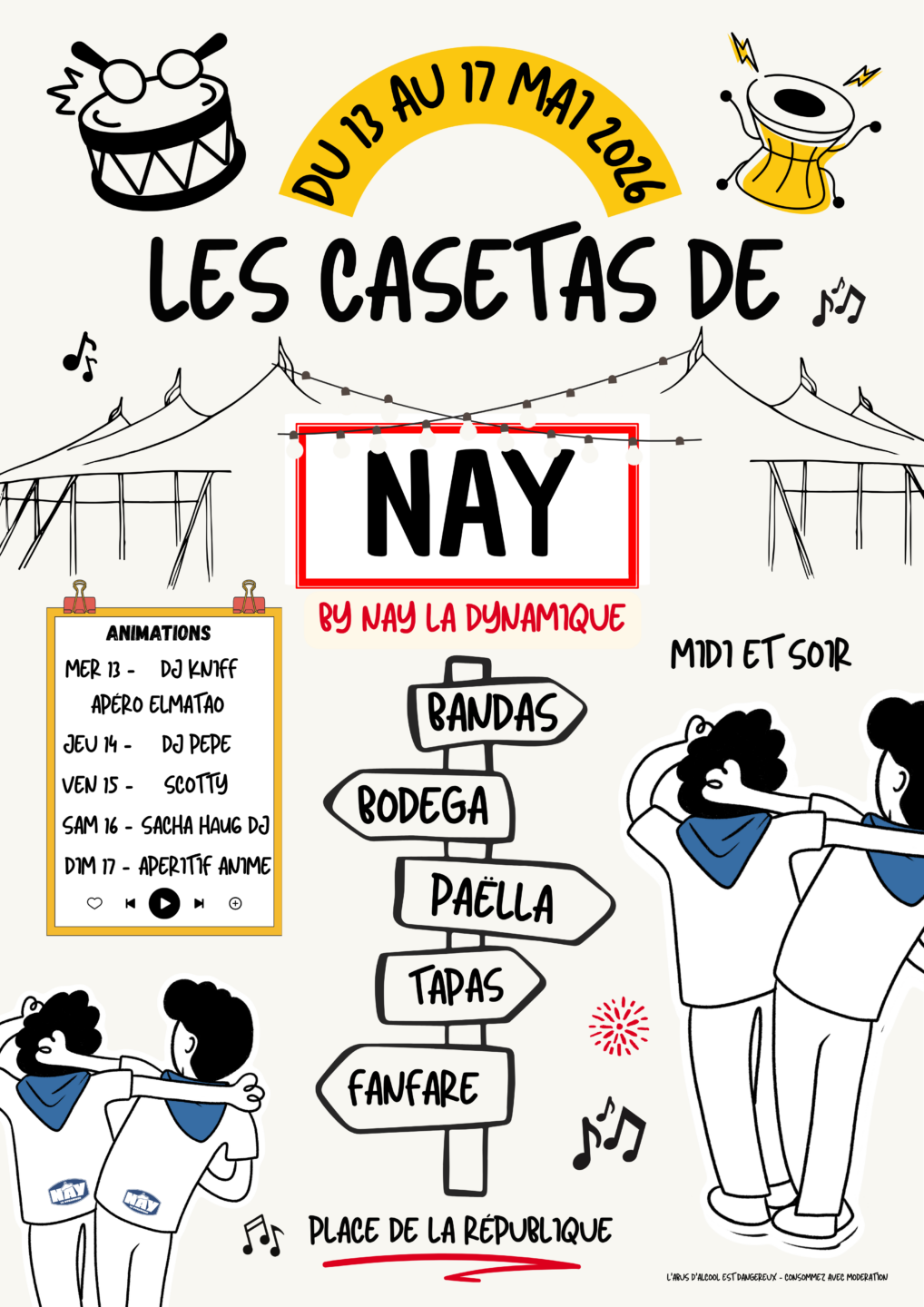 LES CASETAS DE NAY Place de la République Nay