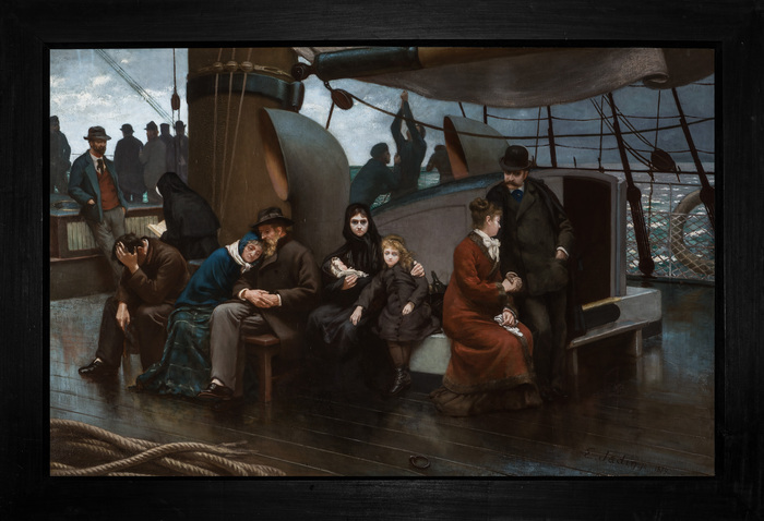 Les émigrants, Musée des Beaux Arts, Bernay