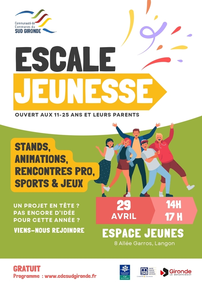 LES ESCALES JEUNESSE #2, Espace Jeunes, Langon
