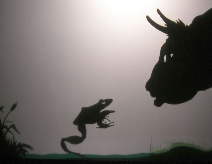 Les fables de la Fontaine, théâtre d’ombres, Musée Robert Dubois-Corneau, Brunoy