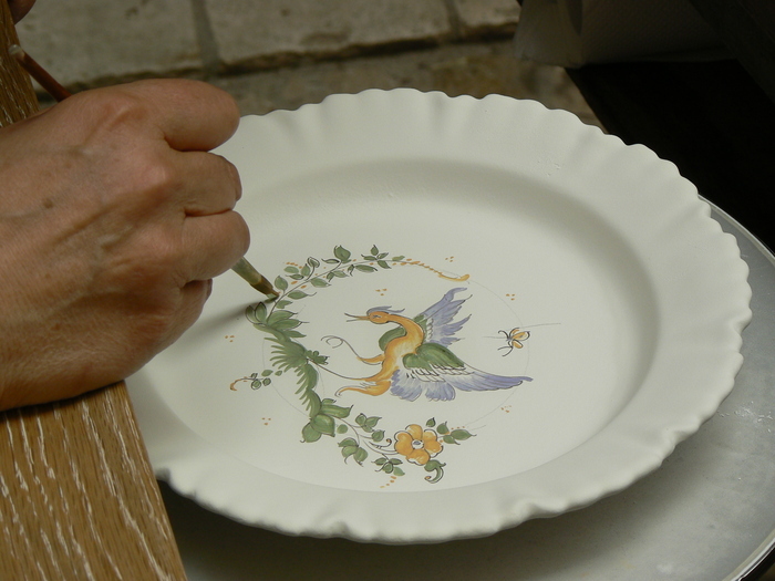 les faïenciers au musée, Musée de la Faïence, Moustiers-Sainte-Marie