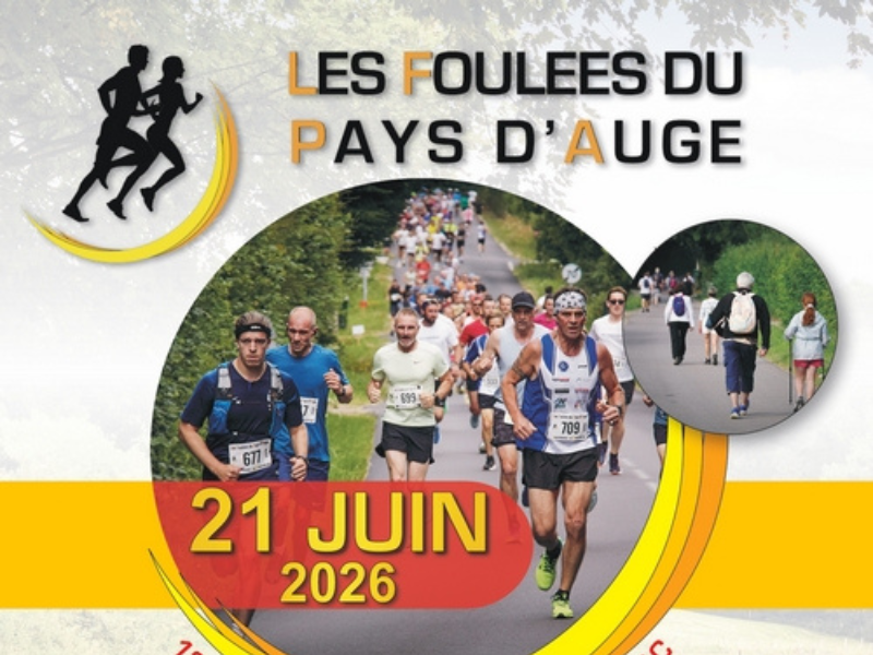 Les Foulées du Pays d&rsquo;Auge, 12ème édition Courtonne-La-Meurdrac  Courtonne-la-Meurdrac