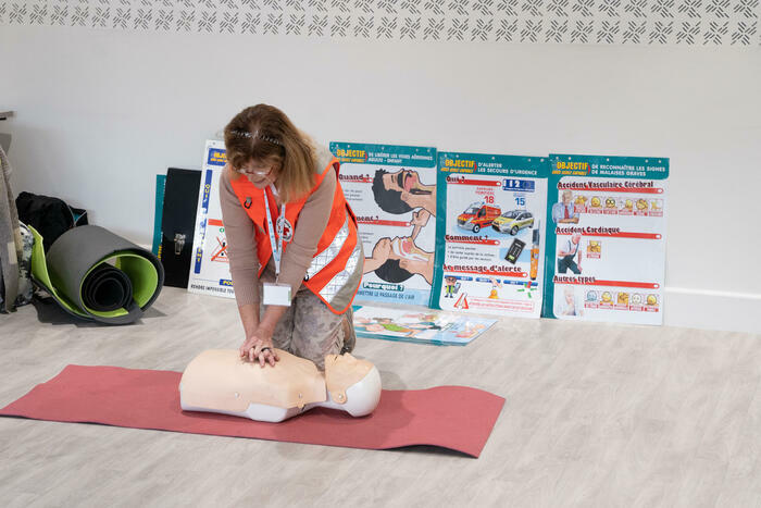 Les gestes de premiers secours, La Maison des Colibris, Méjannes-lès-Alès