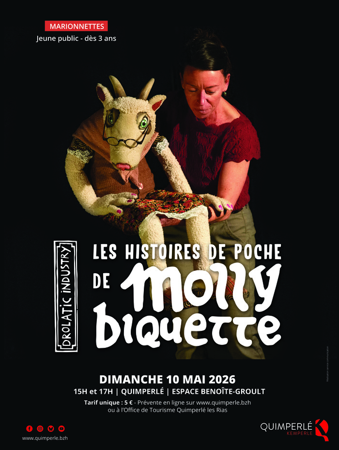 Les Histoires de Poche de Molly Biquette, espace Benoîte Groult, Quimperlé