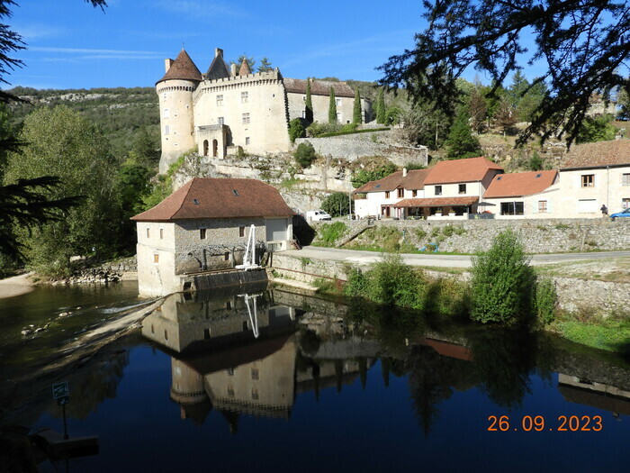 Les moulins produisent de l’énergie hydro-électrique ! Moulin de Cabrerets Cabrerets