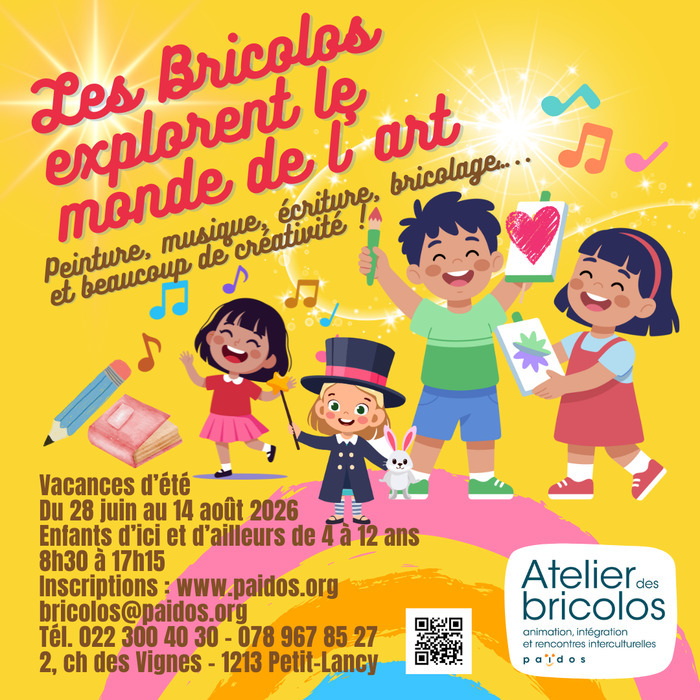 Les vacances d'été à l'Atelier des Bricolos Atelier des Bricolos Genève