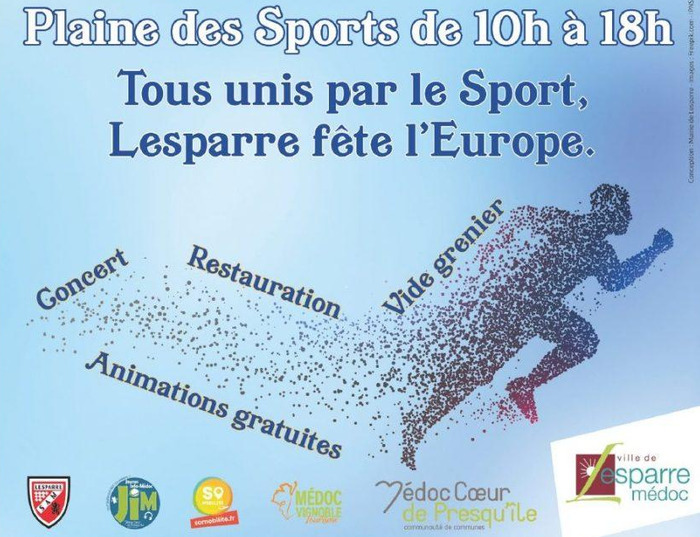 Lesparre fête l'Europe Plaine de sports Lesparre-Médoc