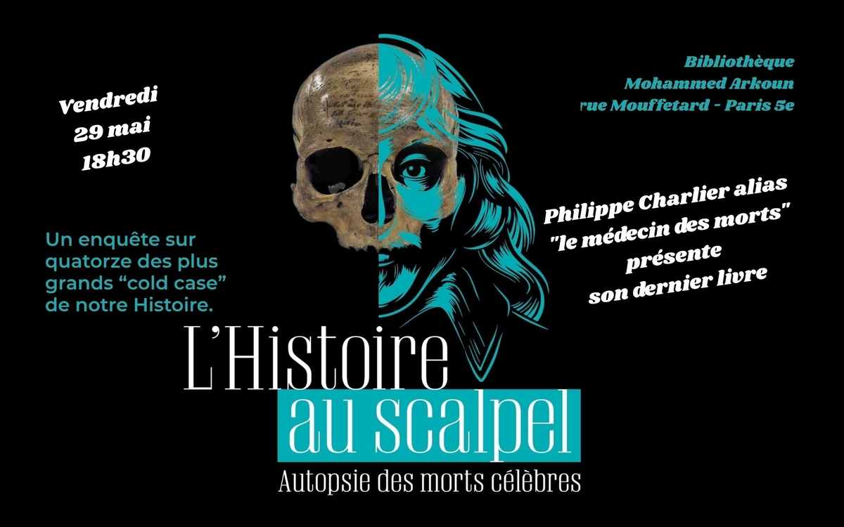 L&rsquo;Histoire au scalpel Bibliothèque Mohammed Arkoun Paris