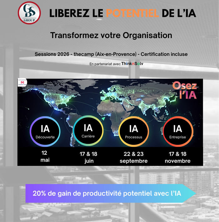 Libérez le potentiel de l&rsquo;IA – Formation ENTREPRISE, thecamp, Aix-en-Provence