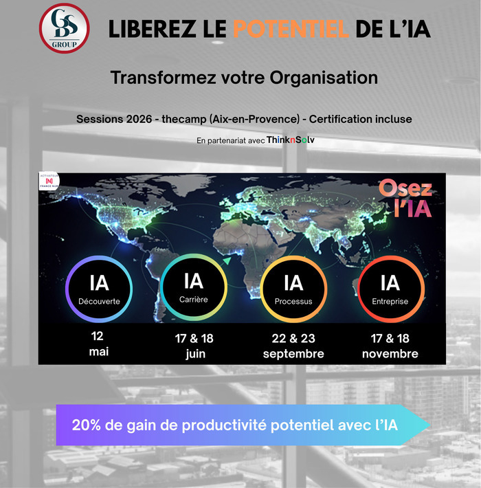 Libérez le potentiel de l’IA – Formation PROCESSUS, thecamp, Aix-en-Provence