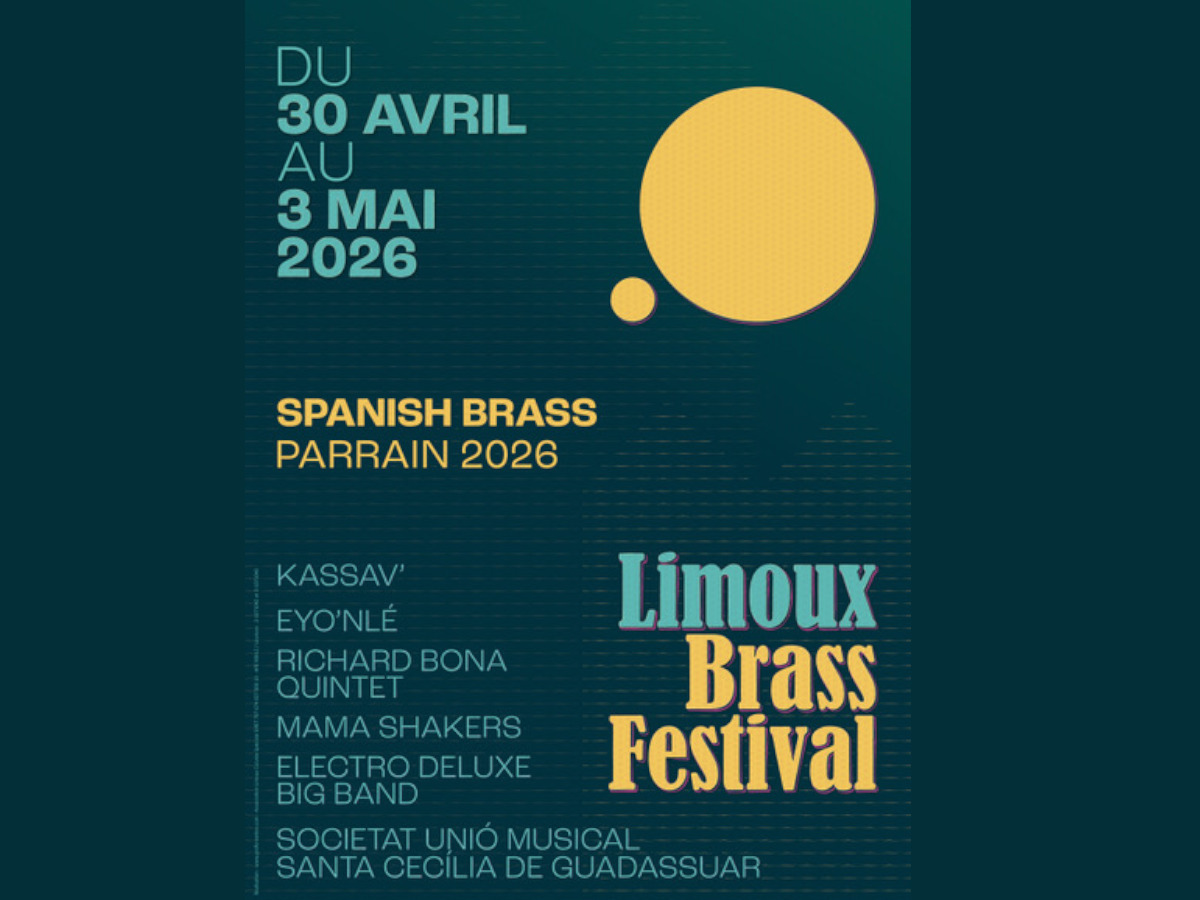 LIMOUX BRASS FESTIVAL VILLAGE DU FESTIVAL 29 avenue André Chénier Limoux 2026-05-02