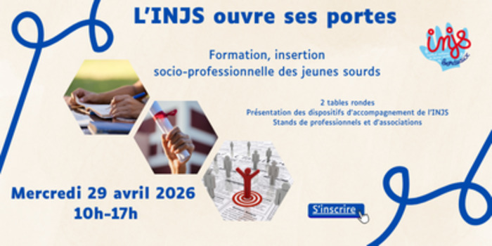 L’INJS ouvre ses portes : Formation, insertion socio-professionnelle des jeunes sourds, Institut National de Jeunes Sourds, Gradignan