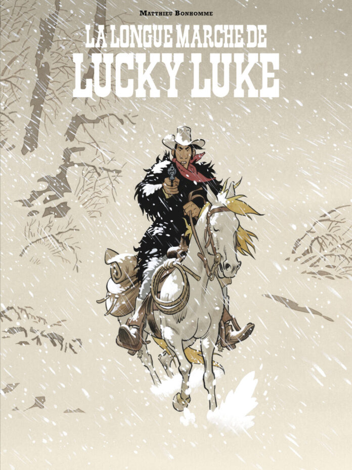longue marche lucky luke matthieu bonhomme