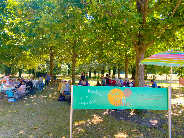 L&rsquo;ORPAN sous les arbres Parc du Grand Blottereau Nantes