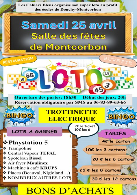 Loto  Douchy-Montcorbon