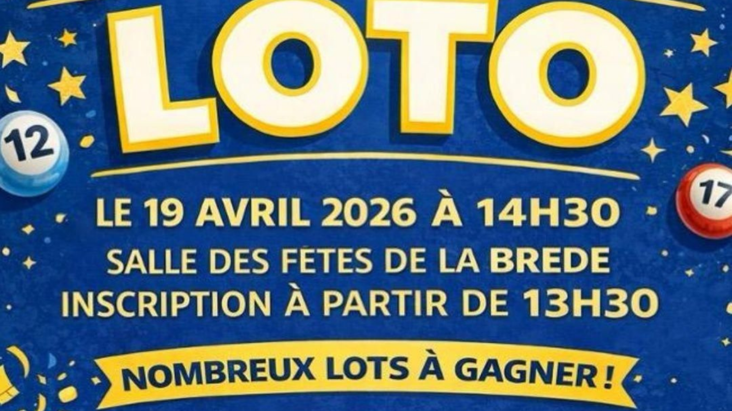 LOTO DU LIONS CLUB Salle des fêtes de LA BREDE La Brède