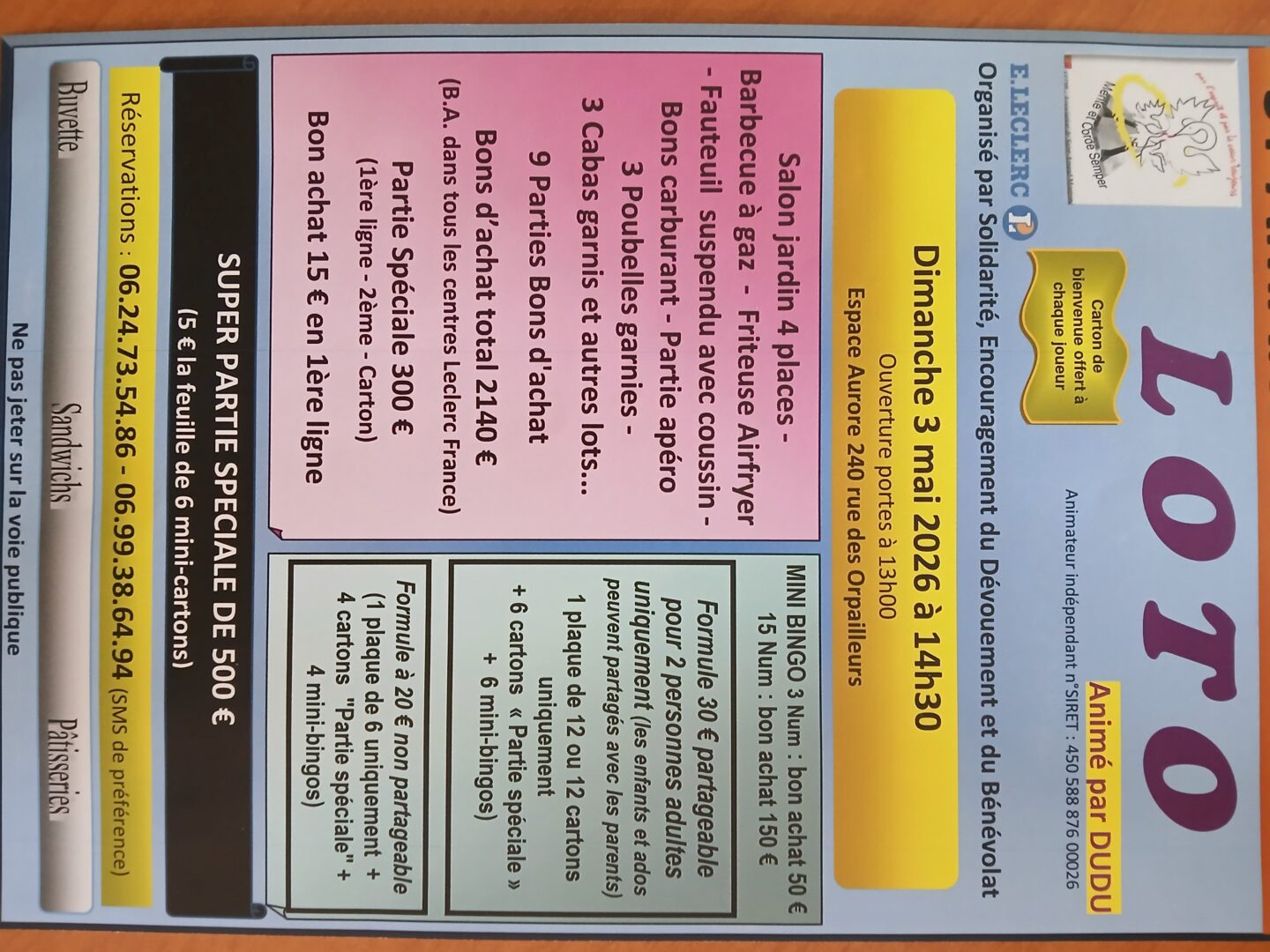 Loto  Saint-Amand-Montrond