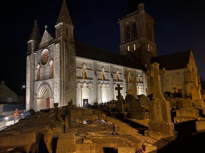 Lumières sur l&rsquo;église Saint-Ouen de Rots, Eglise Saint-Ouen, Rots