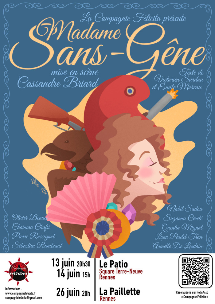 MADAME SANS-GENE Le Patio Rennes