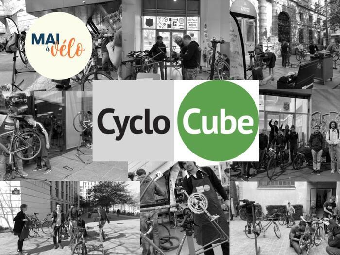 Mai à vélo avec CycloCube, Bricothèque, 100 bis boulevard Lefébvre, 75015 Paris, Paris