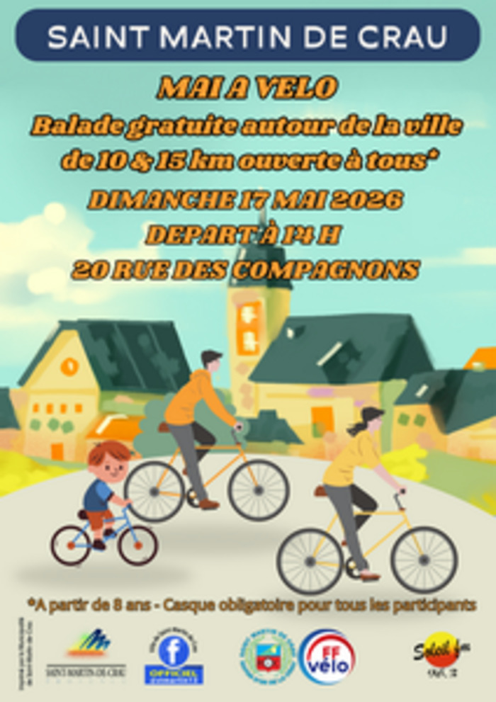 Mai à Vélo Local ROC Saint-Martin-de-Crau