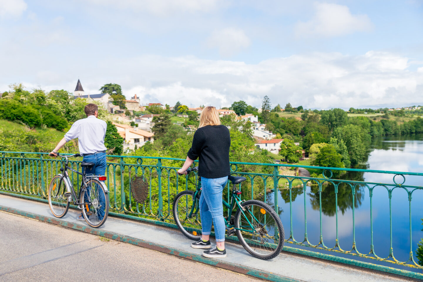 Mai moi sur un vélo !  Saint-Martin-de-Mâcon