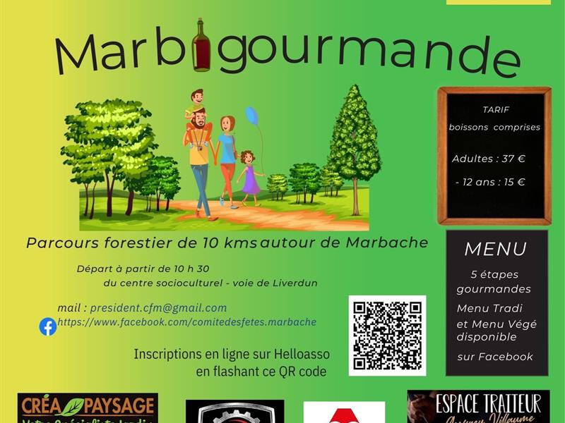Marbi&rsquo;gourmande (marche gourmande)  Marbache