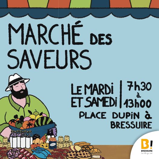 Marché de Bressuire Place Dupin Bressuire