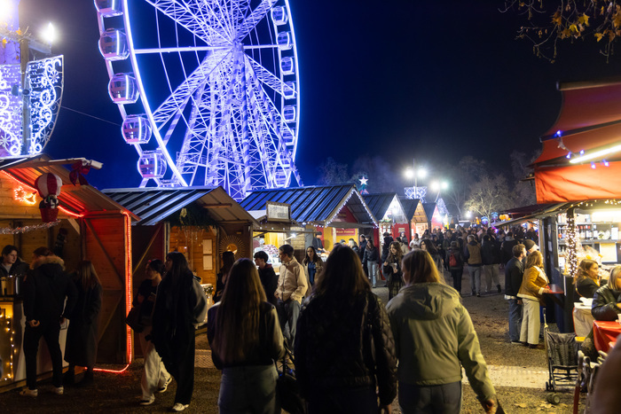 Marché de Noël de Bordeaux Place des Quinconces Bordeaux