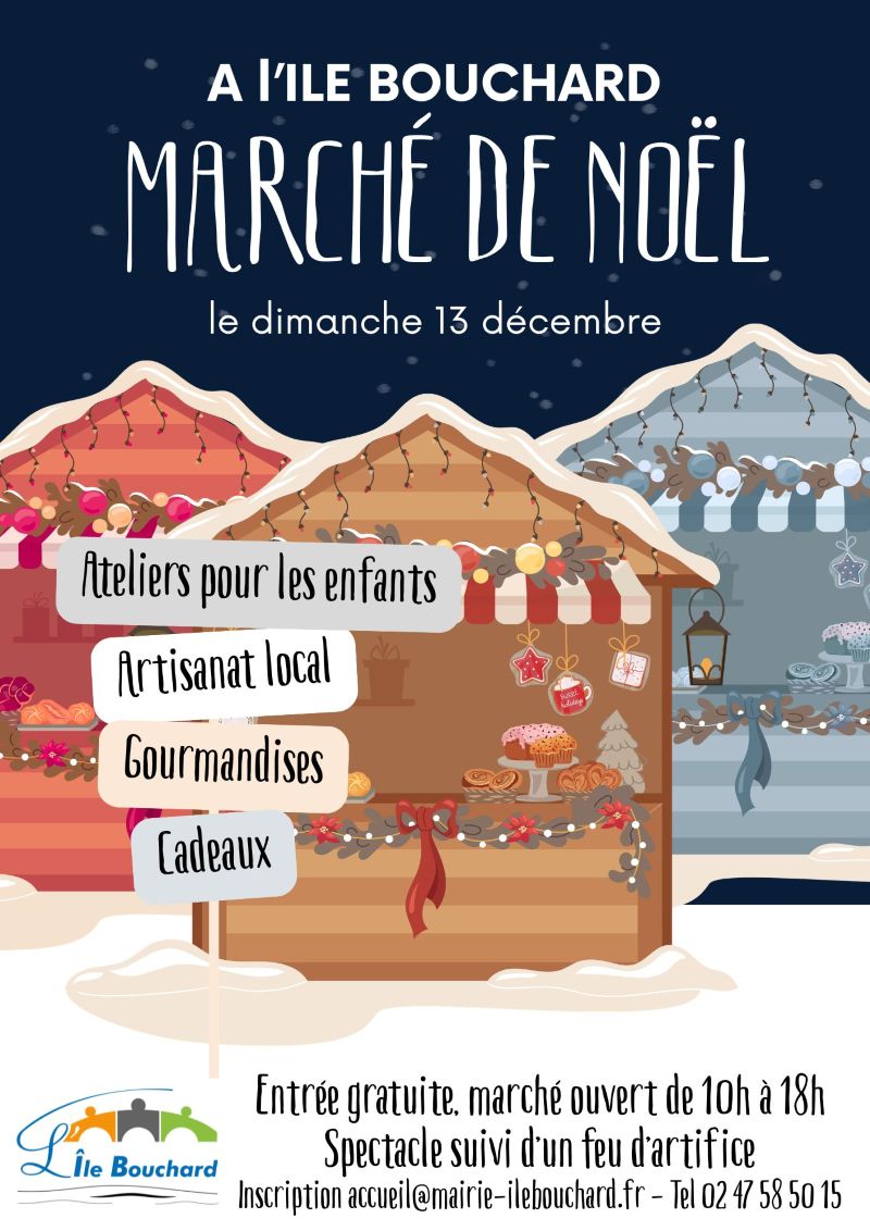 Marché de noël  L&rsquo;Île-Bouchard