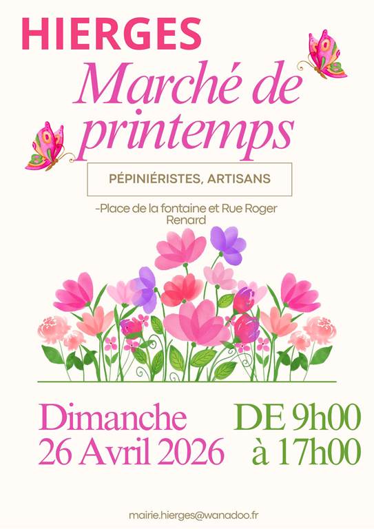 Marché de Printemps  Hierges 2026-04-26