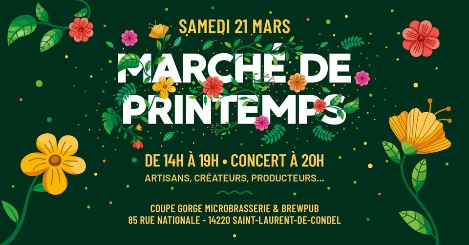 Marché de Printemps  Saint-Laurent-de-Condel