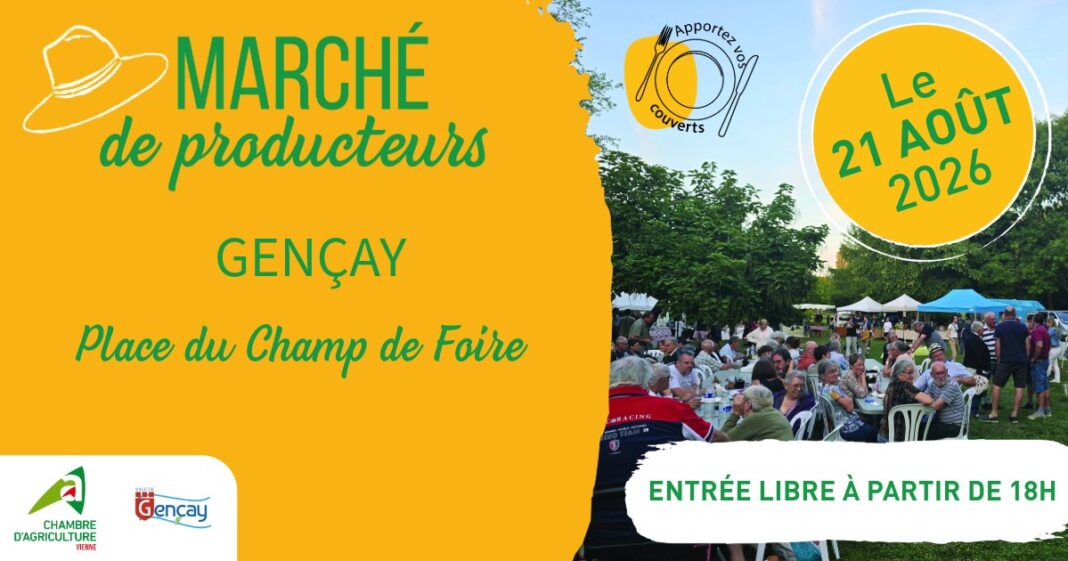 Marché de producteurs de Gençay  Gençay