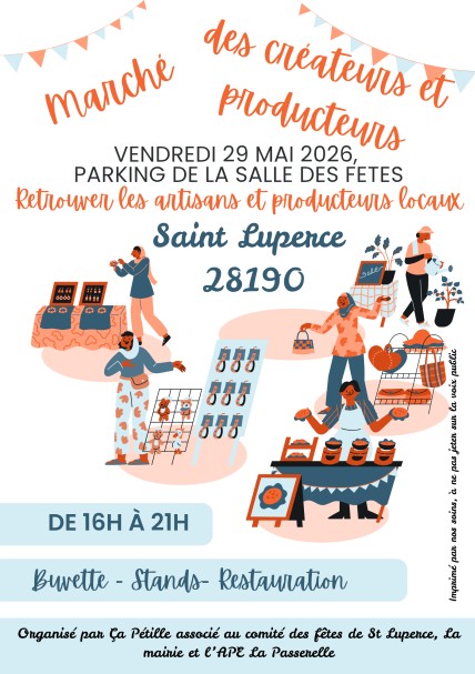 Marché des créateurs et producteurs Saint-Luperce
