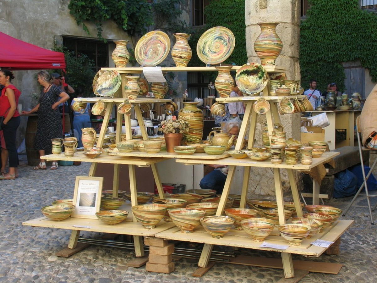 MARCHÉ DES POTIERS  Lagrasse 2026-08-22