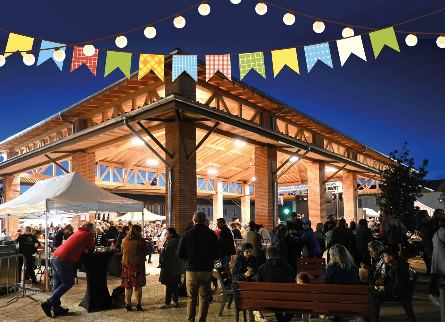 MARCHÉ GOURMAND  Merville