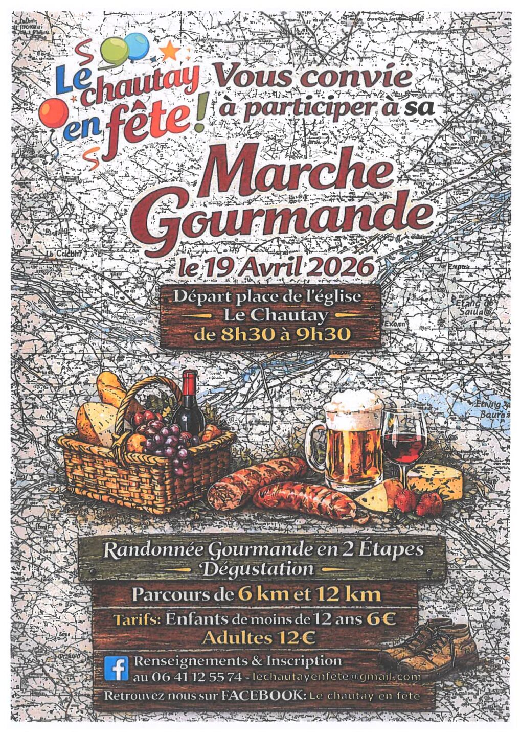 Marche gourmande  Le Chautay