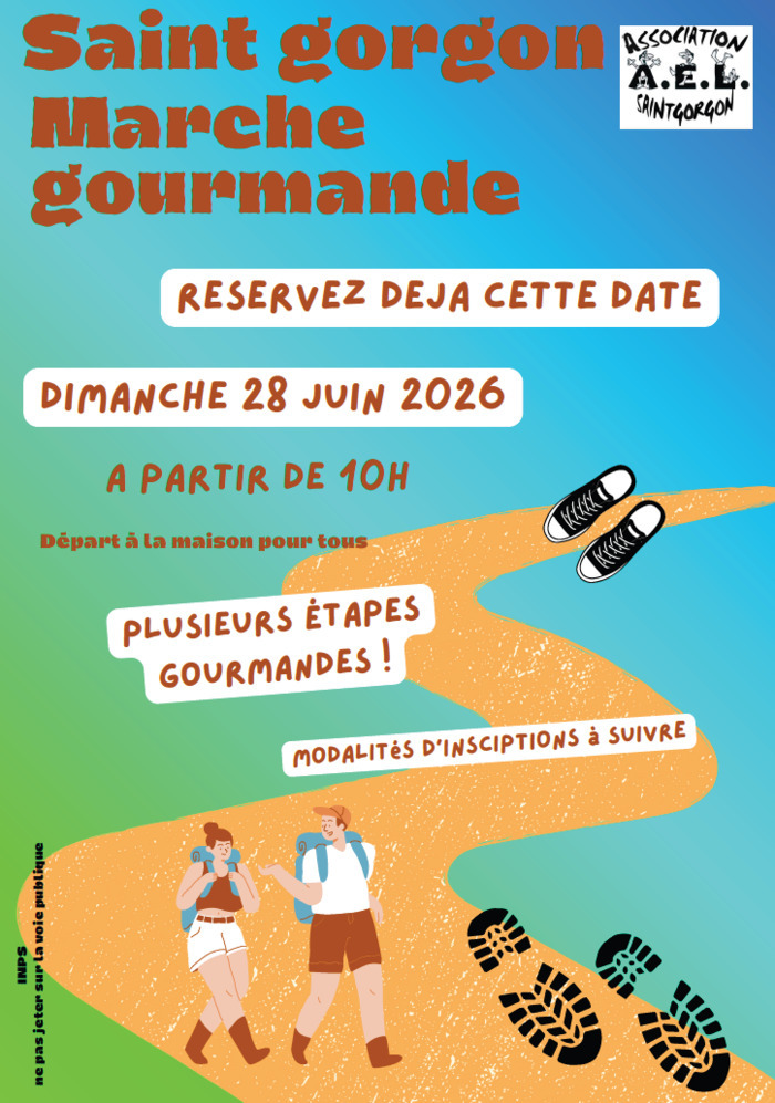 Marche Gourmande, Maison pour Tous, Saint-Gorgon